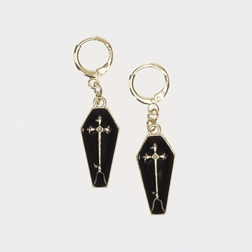 Coughin' Huggie Earrings