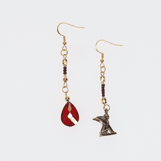 Frankie Sphynx Drop Earrings